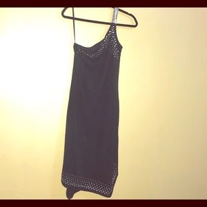 Express Women’s Size 4 One Shoulder Black Dress